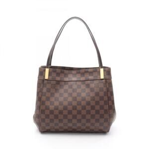 LOUIS VUITTON Brown Damier Leather Shoulder Bag